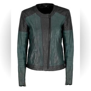 Theory Leather Jacket- Small Size